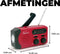 Denver Noodradio - Powerbank Zonneenergie - FM Radio - Noodpakket - Zaklamp - Opwindbaar - SOS Knop - Solar powerbank - SCR2010