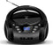 Denver Radio CD speler - Draagbare Boombox - Bluetooth - DAB Radio - DAB+/FM Radio - AUX/USB/SD - LCD Scherm - TDB10 - Zwart