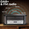 Denver Retro Platenspeler - Ingebouwde Speakers en Versterker - DAB Radio - Radio CD Speler - MRD51 - Hout