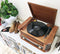 Denver Retro Platenspeler - Ingebouwde Speakers en Versterker - Radio CD Speler - MCR50 -Hout