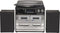 Denver Retro Platenspeler met Speakers - DAB Radio CD Speler - Dubbele Cassette - FM Radio - Hout - MRD166