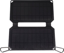 Denver Solar Panel - Opvouwbaar Zonnepaneel - 10W - Slim Design - SOP10100 - Zwart