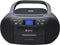 Denver TDC-280 - Boombox - DAB - FM - Radio - CD speler - Cassette - AUX input - Klok - Wekker - Zwart