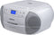 Denver TDC-280 - Boombox - DAB - FM - Radio - CD speler - Cassette - AUX input - Klok - Wekker - Wit