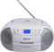 Denver TDC-280 - Boombox - DAB - FM - Radio - CD speler - Cassette - AUX input - Klok - Wekker - Wit