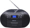 Denver TDC-280 - Boombox - DAB - FM - Radio - CD speler - Cassette - AUX input - Klok - Wekker - Zwart