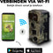 Denver Wildcamera met Nachtzicht en WiFi - 4K Ultra HD - 48MP - WiFi - TrailCam GO app - LCD Scherm - Waterdicht - WCT8026
