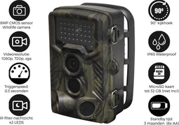 Denver Wildcamera met Nachtzicht - Full HD - 32 GB - WCT8010