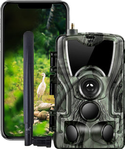 Denver Wildcamera met Nachtzicht - Live Beelden via 4G (APP) - CMOS Sensor - 30MP - Waterdicht - WCL8040