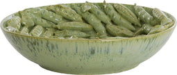 Light&living Schaal Ø43x12 cm FABA keramiek mint groen