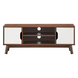 TV-Meubel In Industriële Stijl voor TV-Kasten tot 127 cm Modern Houten Multifunctioneel Opbergmeubel