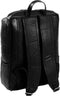 Chesterfield Rich Leren Laptop Rugtas - 15,6 inch - Zwart
