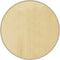 vidaXL - Vloerkleed - rond - 60 - cm - bamboe - lichtnaturel