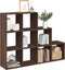vidaXL - Kamerscherm - / - boekenkast - 137,5x29x103,5 - cm - hout - bruin - eiken