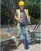 Draper Tools Paalgatgraver Met Grondboor 1070X155 Mm Blauw 24414