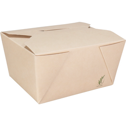 Depa - Bak | Karton + PP | maaltijdbox | 113x90x65mm | naturel | 50 stuks