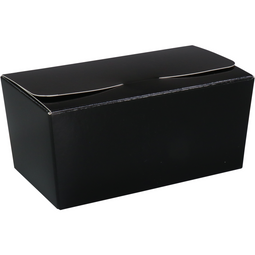 Depa - Ballotin | karton + PP | 250gr | 113x62x55mm | zwart/goud | 50 stuks