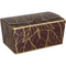 Depa - Ballotin | Leaves | karton + PP | 375gr | 125x73x62mm | bruin/goud | 50 stuks