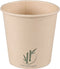 DEPA® - Beker - Bamboepapier/PE - 100ml - 4oz - - sleeve met 100 stuks