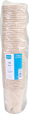 DEPA® - Beker - Bamboepapier/PE - 250ml - 8oz - - sleeve met 50 stuks