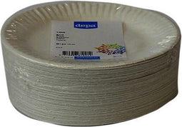 Depa Bord biologisch afbreekbaar karton 150mm wit - 100 stuks