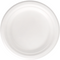 Depa® - ® Bord | rond | 1-vaks | bagasse (suikerrietpulp) | Ø26cm | wit | 50 stuks