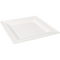 Depa® - ® Bord | vierkant | 1-vaks | bagasse (suikerrietpulp) | 20x20cm | wit | 50 stuks