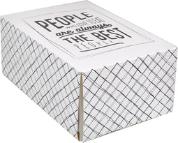 Depa Gebaksdoos | Love to Eat | karton | 21x14x9cm | wit/zwart | 100 stuks