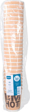 Depa® | Koffiebeker | I´M a HOT cup | Karton + PE | 250ml | 8oz | 92mm | bruin | 500 stuks