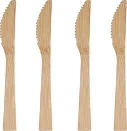 DEPA® Mes - bamboe - 170mm - naturel - 50 stuks