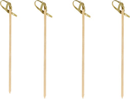 DEPA® Prikker - knoopprikker - Bamboe - 100mm - naturel - 250 stuks