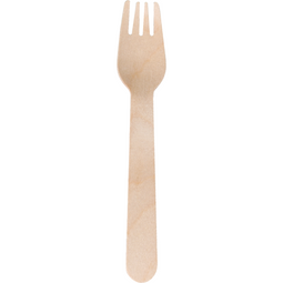 Depa - Vork | dessertvork | hout | 140mm | naturel | 100 stuks