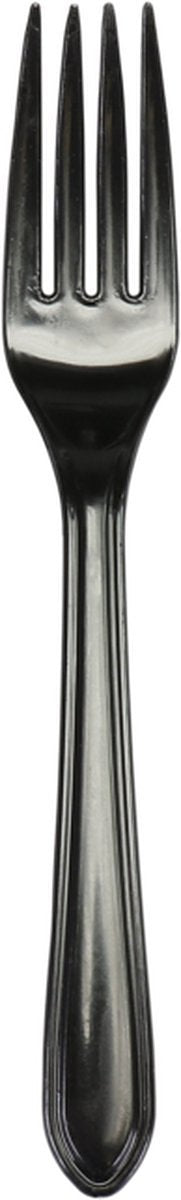 Depa® | vork | Reusable | Zwart | PS | 18cm | 50 stuks