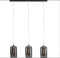 DePauwWonen 3L Glass metallic grey Hanglamp - excl led lampen - E27 - Chroom ; Zilver