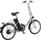 vidaXL - Elektrische - fiets - inklapbaar - met - Li-ion-accu - aluminiumlegering