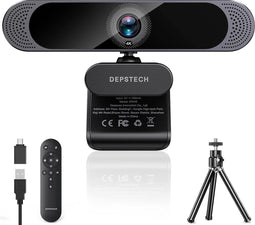 DEPSTECH 4K Webcam met Sensor & Zoom