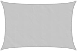 vidaXL - Zonnezeil - 6x5 - m - 100% - polyester - oxford - lichtgrijs