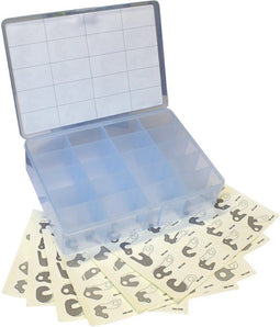 Derailleur pads marwi union doos 20 vak zonder inhoud met stickers we - BLAUW