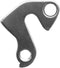 Derailleurdeel marwi union achter pad gh-069 met schroefset m10x10 - ZILVER