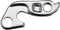 Derailleurdeel marwi union achter pad gh-089 met schroef m10x10 - ZILVER
