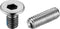 Derailleurdeel marwi union achter pad gh-096 met schroef m10x10 - ZILVER