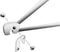 Derailleurdeel marwi union achter pad gh-108 met schroefset m8x075 - ZILVER