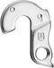Derailleurdeel marwi union achter pad gh-108 met schroefset m8x075 - ZILVER