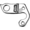 Derailleurdeel marwi union achter pad gh-156 voor oa scott - ZILVER