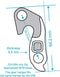 Derailleurpad Marwi GH-084 Specialized