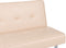 DERBY - Slaapbank 3-zits - Beige - Kunstleer