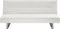 DERBY - Slaapbank 3-zits - Wit - Kunstleer