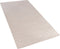 DERINCE - Laagpolig vloerkleed - Beige - 80 x 150 cm - Katoen