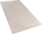 DERINCE - Laagpolig vloerkleed - Beige - 80 x 150 cm - Katoen