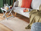 DERINCE - Laagpolig vloerkleed - Beige - 80 x 150 cm - Katoen